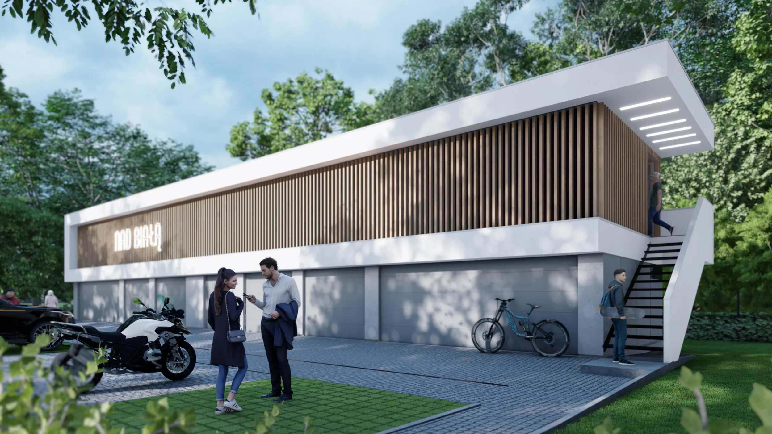 GarageBOX — budynek garażowy z komórkami lokatorskimi